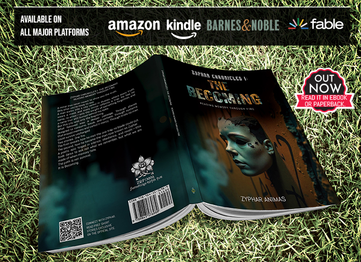 The wait ends. Zyphar Chronicles I: The Becoming is now available for readers across the globe.